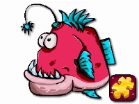 Cute piranha jigsaw puzzles