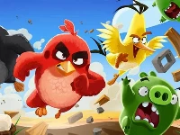 Angry birds jigsaw puzzle collection