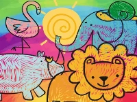 Little animals coloring