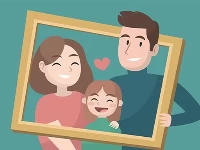 Happy family puzzle