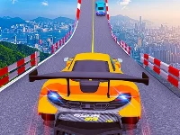 Extreme ramp car stunt races game