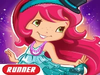 Strawberry shortcake runner game adventure