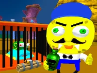 Sponge neighbor escape 3d