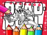 Deadpool coloring book