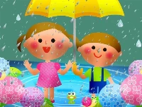 Kids rainy day puzzle