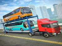 City bus transport truck free transport games