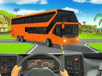 Heavy coach bus simulation game