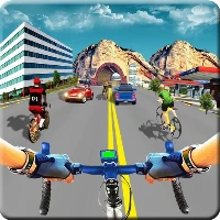 Real bicycle racing game 3d