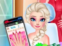 Princess nail salon makeover