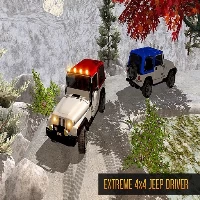 Hill tracks jeep driving game