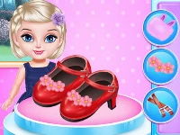 Little princess fashion shoes design