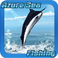 Azure sea fishing