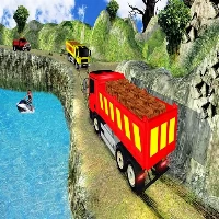 Impossible cargo truck driver simulator game