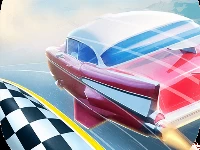 Futuristic racing 3d