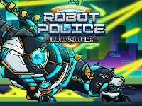 Robot police iron panther