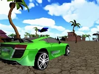 Xtreme beach car racing