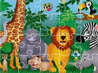 King of jungle jigsaw