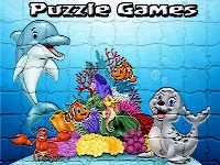 Puzzle cartoon for kids