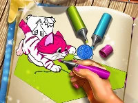 Pets coloring book