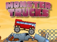 Monster trucks challenge