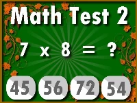 Math test 2