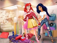 Princesses shopping rivals