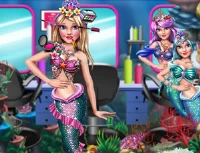 Princess mermaid beauty salon