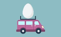 Eggs and cars