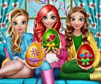 Princesses easter fun