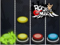 Rock music game