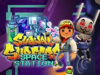 Subway surfers space station