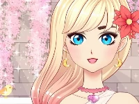 Anime girls fashion makeup game for girl