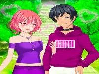 Anime couples dress up games