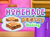 Homemade pastry making