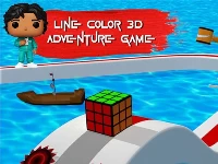 Line color 3d squid game color adventure