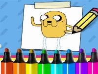 Adventure time: how to draw jake