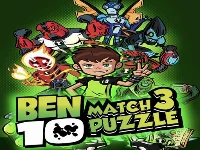 Ben 10 match 3 puzzle challange