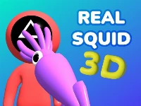 Real squid 3d