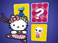 Hello kitty memory card match