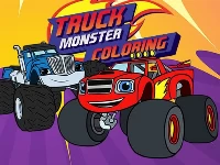 Blaze monster truck coloring book