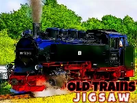 Old trains jigsaw