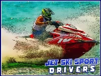 Jet ski sport drivers