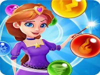 Magical bubble shooter puzzle