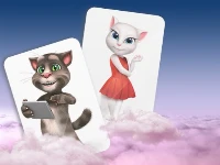 My talking tom card match