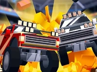 Blocky roads 3d