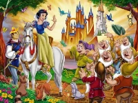 Snow white hidden objects