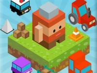 Blocky fun roads