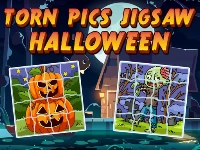 Torn pics jigsaw halloween