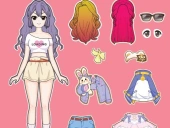 Dress up game: princess doll