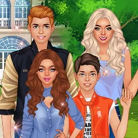 Superstar family dress up game